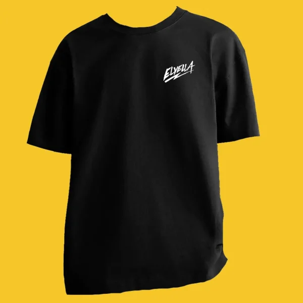 Camiseta "Que Nada Nos Pare" negra ELYELLA - Imagen 3