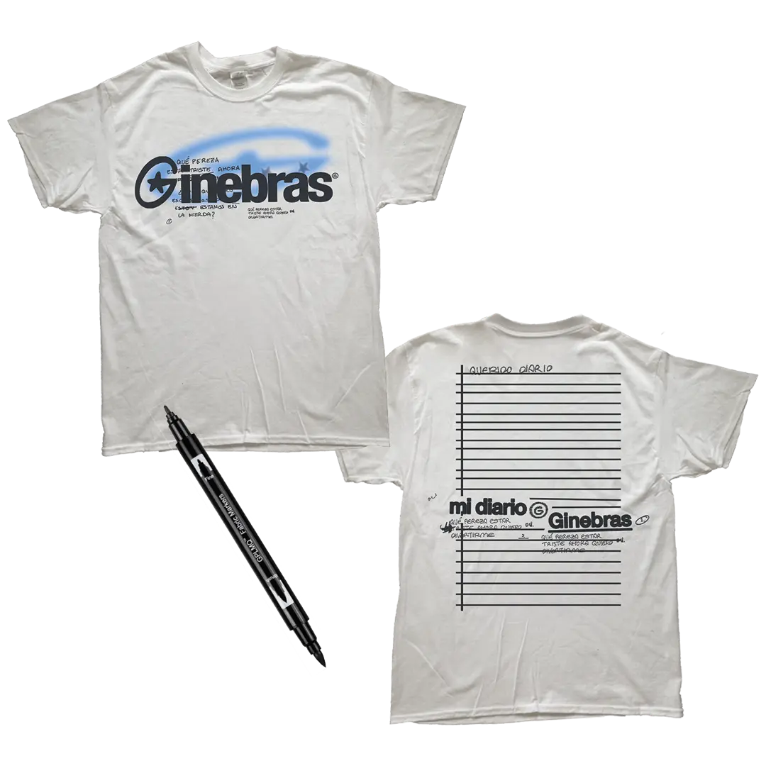 Camiseta "Mi Diario" GINEBRAS