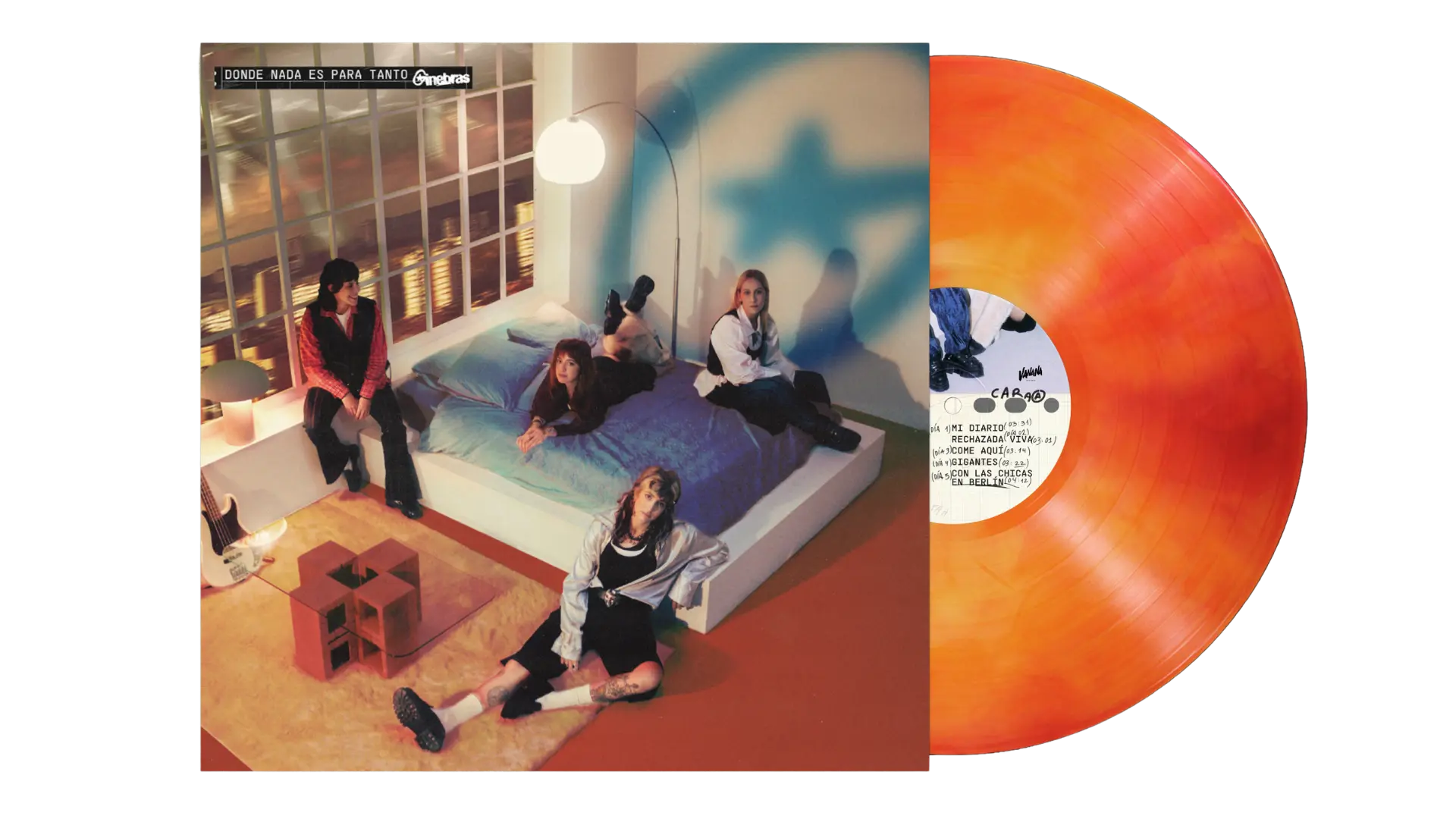 VINILO "Donde nada es para tanto" Ginebras - Imagen 3