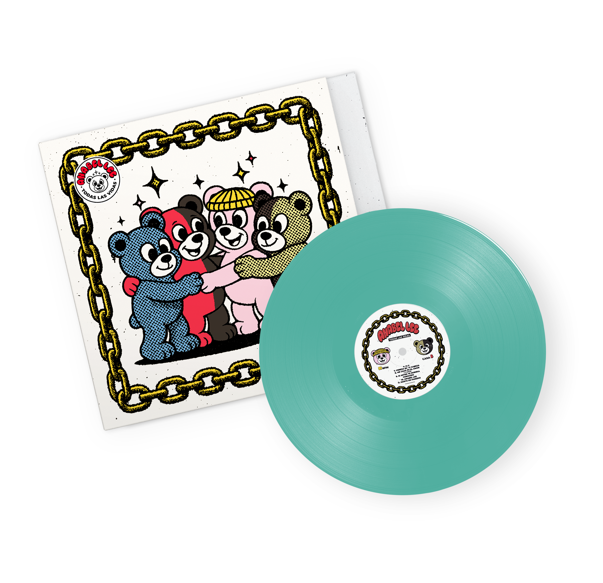 VINILO "Todas las vidas" - Anabel Lee - Imagen 4