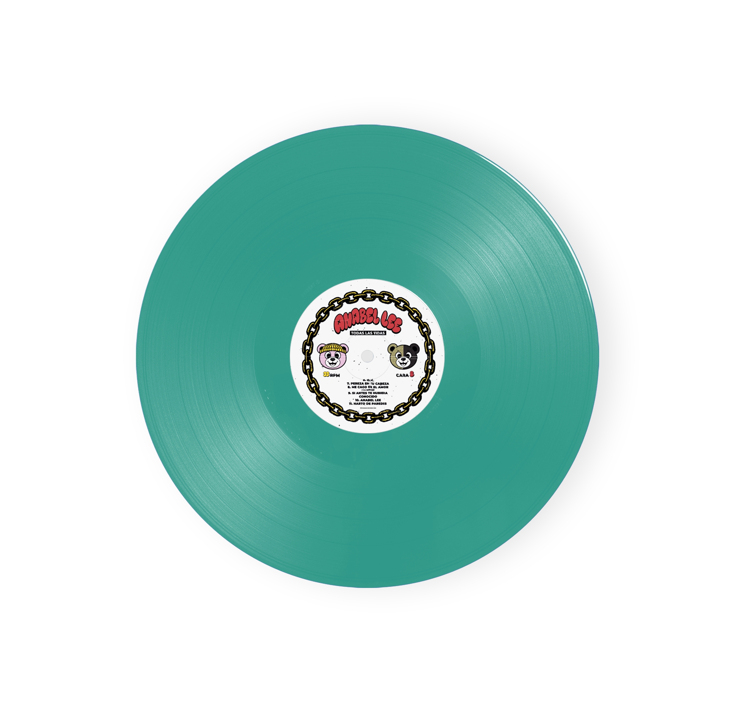 VINILO "Todas las vidas" - Anabel Lee - Imagen 3